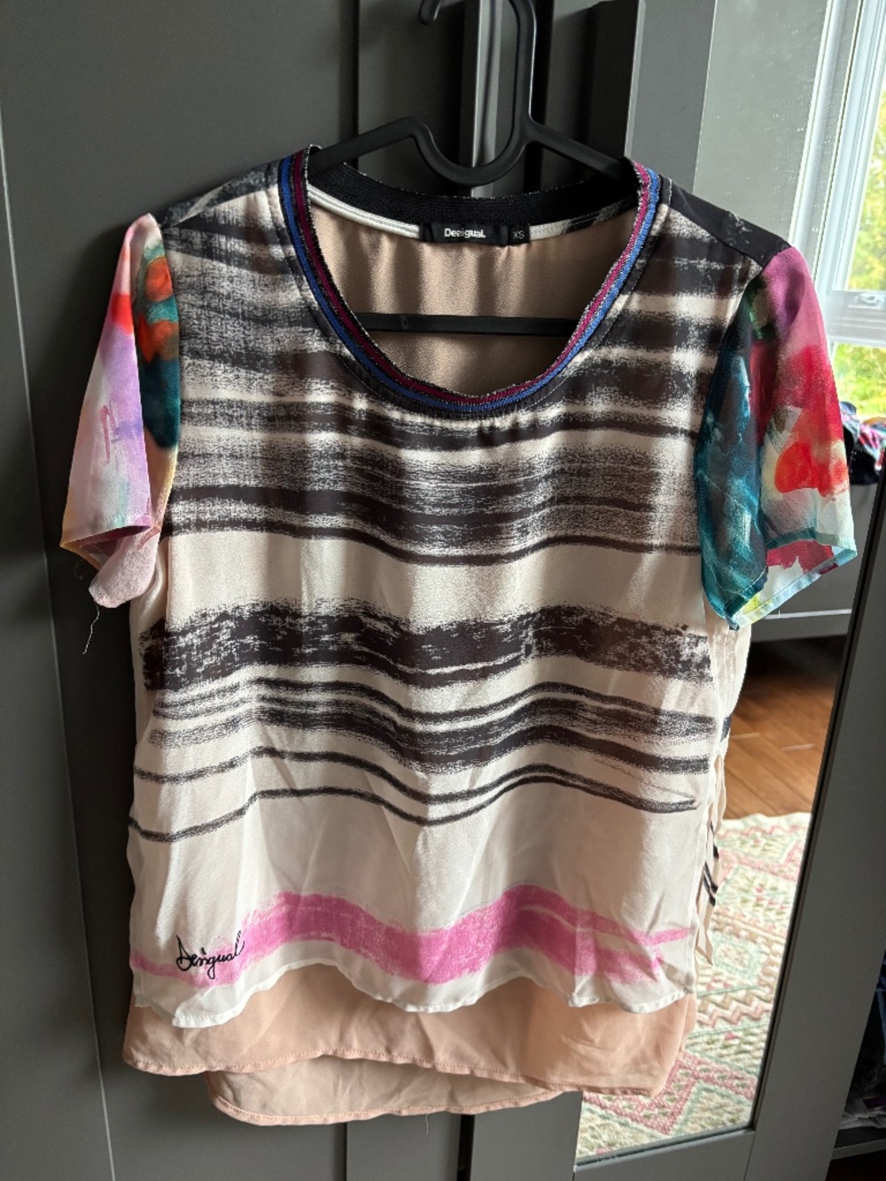 Desigual flowy blouse
